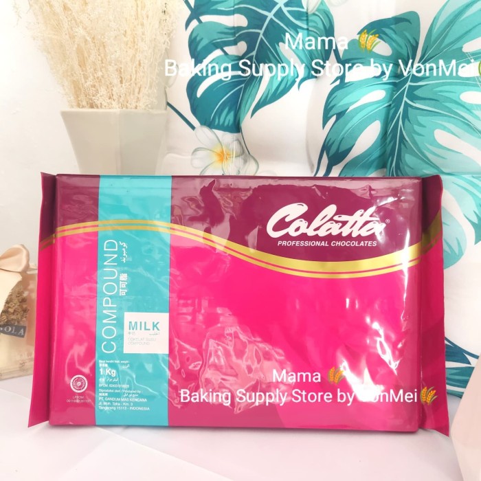 

[Big Sale] COLATTA Professional Milk Chocolate Coklat Compound 1 kg