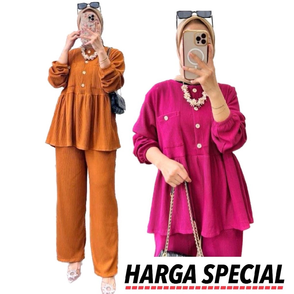 RKPERWIRA - ZNF OOTD WANITA TIRA / ONESET AYUNDA COUPLE IBU DAN ANAK / OOTD Anak dan Remaja ABG Casu