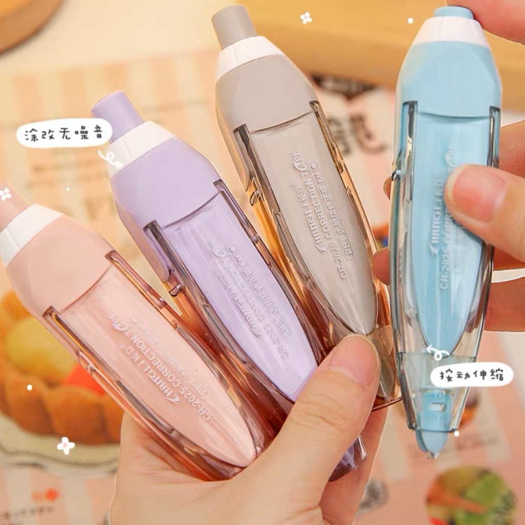 

14A. 6m Tip X Cetek Mekanik Pastel Kertas Roll / Correction Tape Tip-Ex Aesthetic Lucu