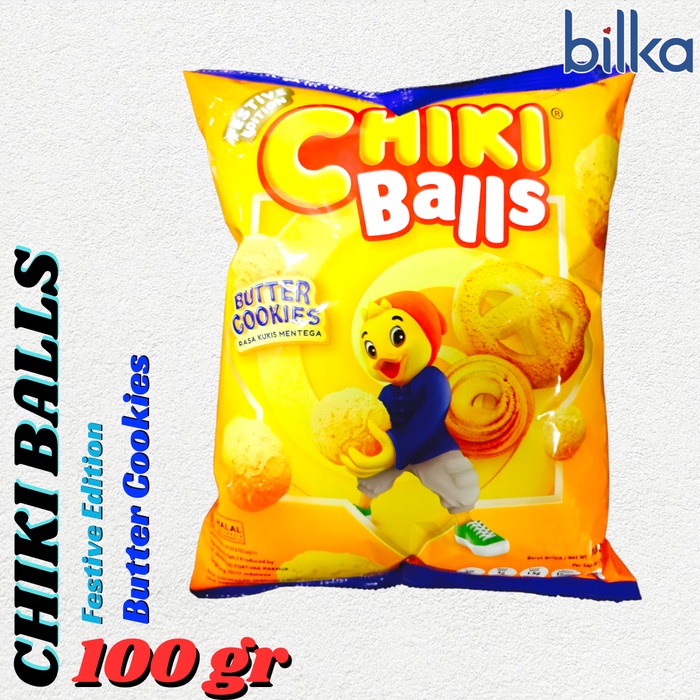 

CHIKI BALLS Butter Cookies 100gr