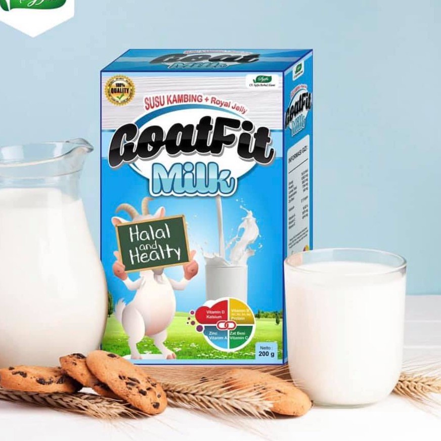 

Promo Terbaru! GOATFIT MILK Susu kambing Etawa Plus Madu rasa Original plus royak jelly rasa vanilla Murah