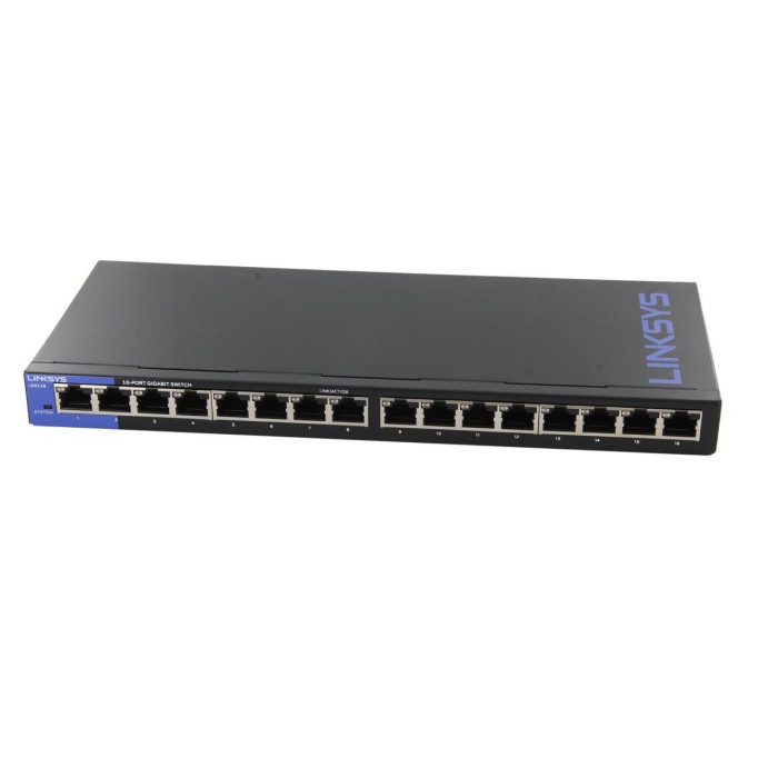 LINKSYS LGS116-AP 16-Port Business Desktop Gigabit Switch / LGS116AP