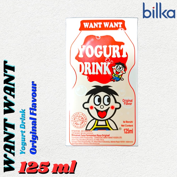 

Want Want Yogurt Drink Original 125ml