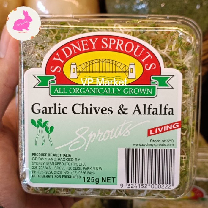 

Garlic Chives & Alfalfa Sprouts 125g | Pack
