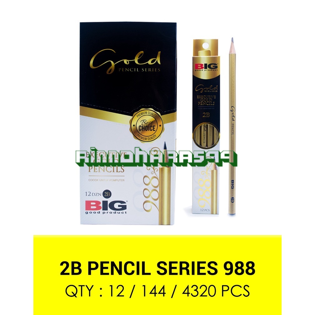 

PENSIL BIG 2B 988 GOLD