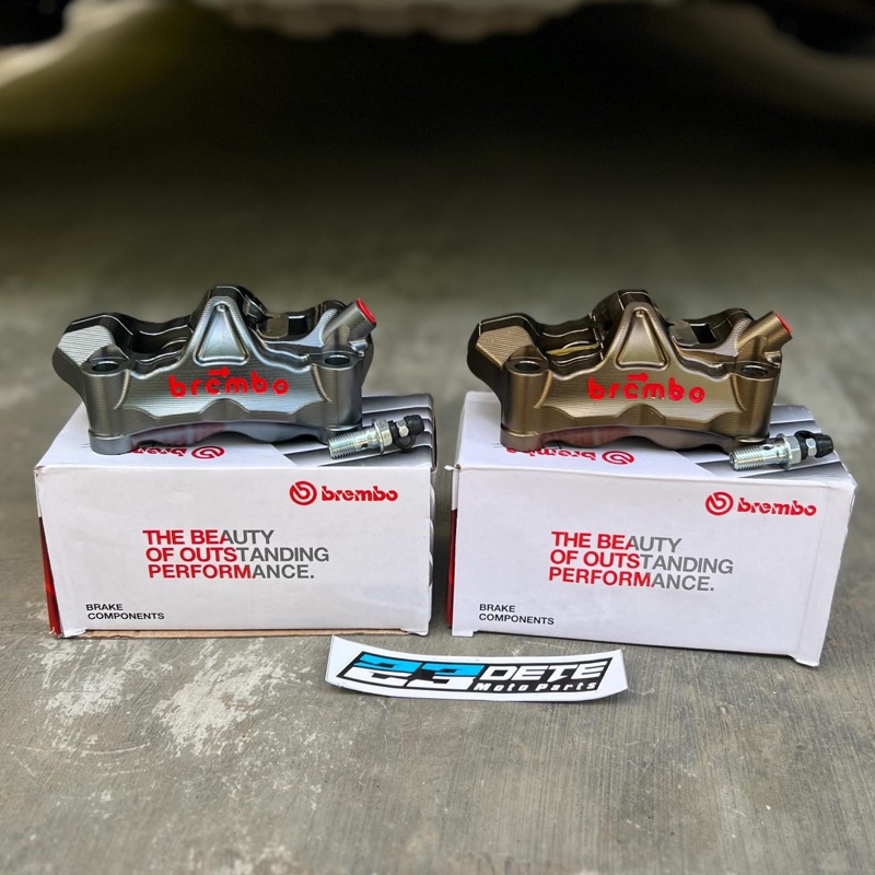 kaliper brembo GP4 GP4RX  4 piston P100 CNC & Non CNC
