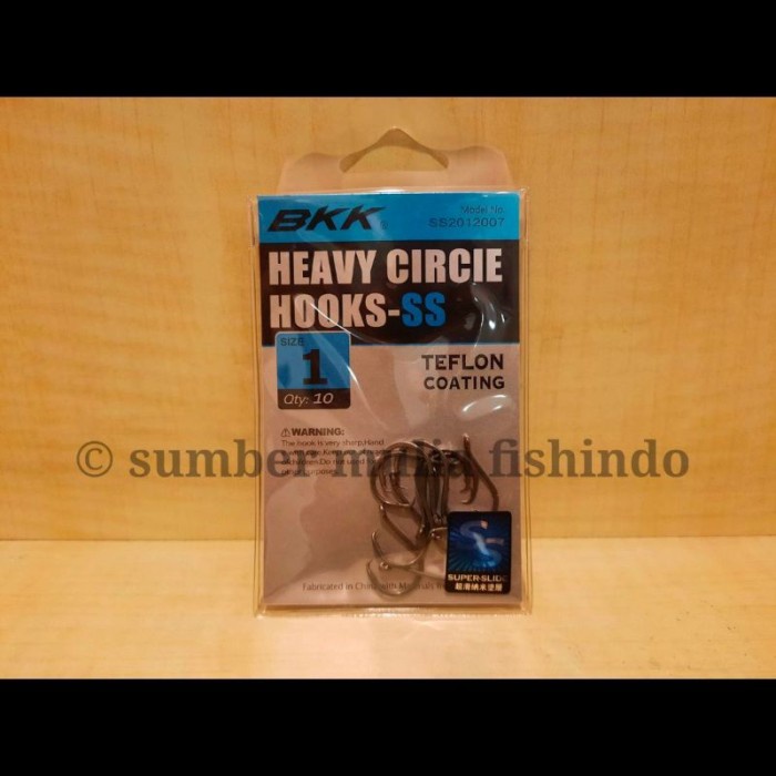 KAIL BKK HEAVY CIRCLE HOOK SS | FLOATING SUPER SLIDE - 1, Bkk circle hook