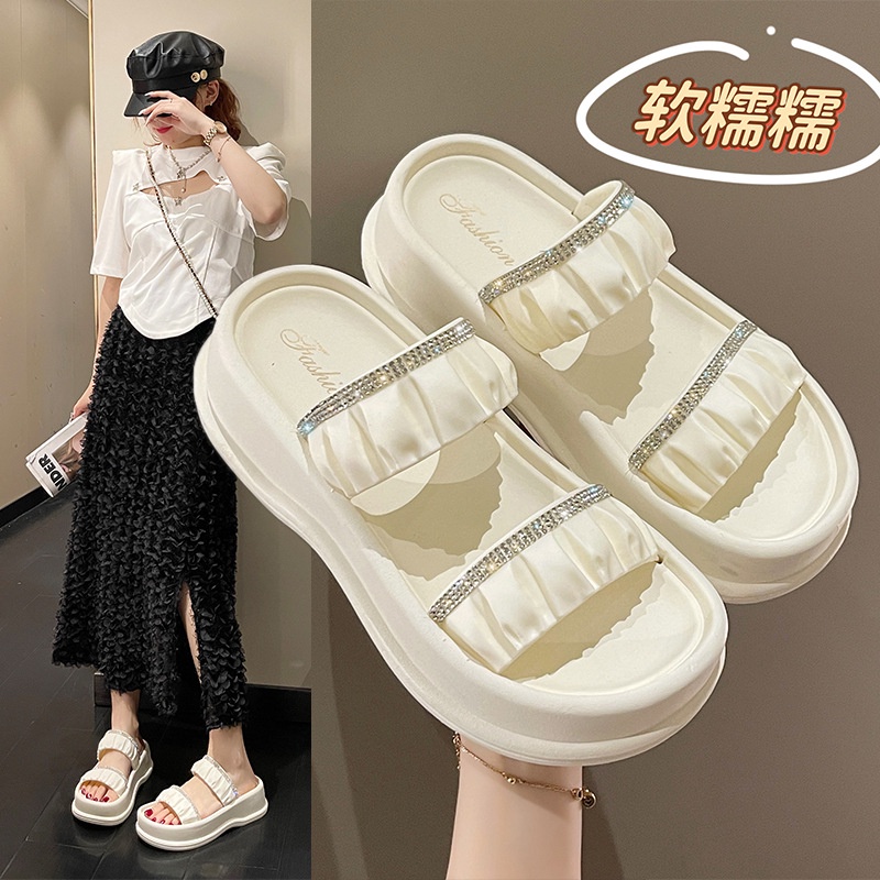 sandal platform sol tebal