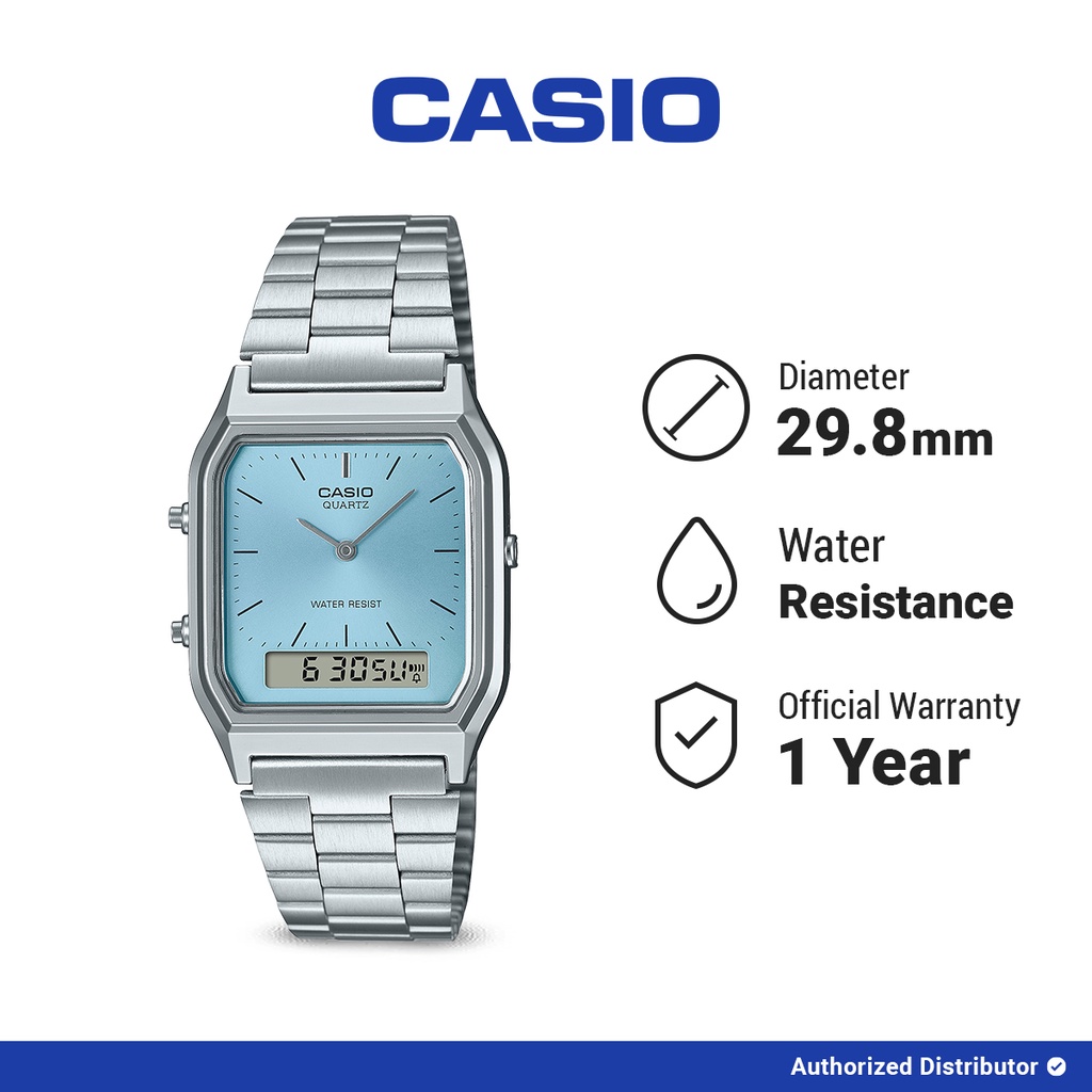 Jam Tangan Casio General AQ-230A-2A1MQYDF Analog Digital