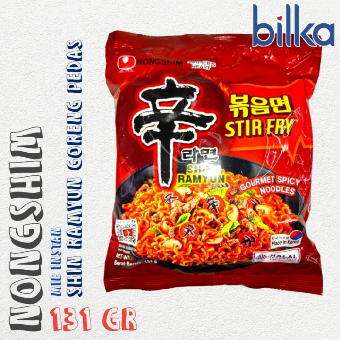 

NONGSHIM Mie Instan Shin Ramyun Spicy 131gr