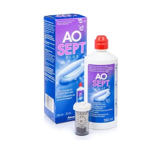 Pembersih Lensa contact ao sept plus Original