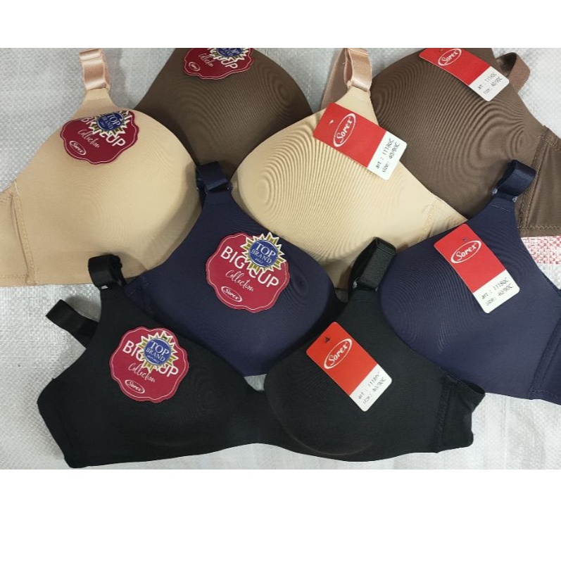 BH SOREX BISA PILIH WARNA Sorex 11180 BH Tanpa Kawat Seamless Cup C 36-42