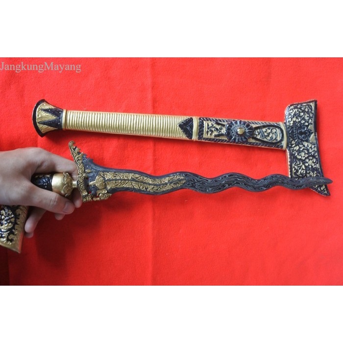 

Keris ganesha kinatah alusan warangka bugis wfn8030 murah