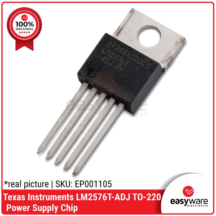 LM2576T-ADJ TO-220 IC DC DC Converter Step Down LM2576T ADJ ORIGINAL CO27