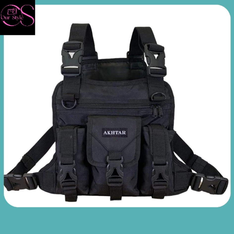 Tas Terbaru / Tas Selempang Dada Tactical Pria Terbaru kekinian Viral 2022