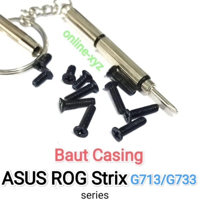 Baut mur Sekrup casing ASUS ROG G17 G713 G713RM G713Q G713R G713QR G713PV G713ic g713ih g713im g713r