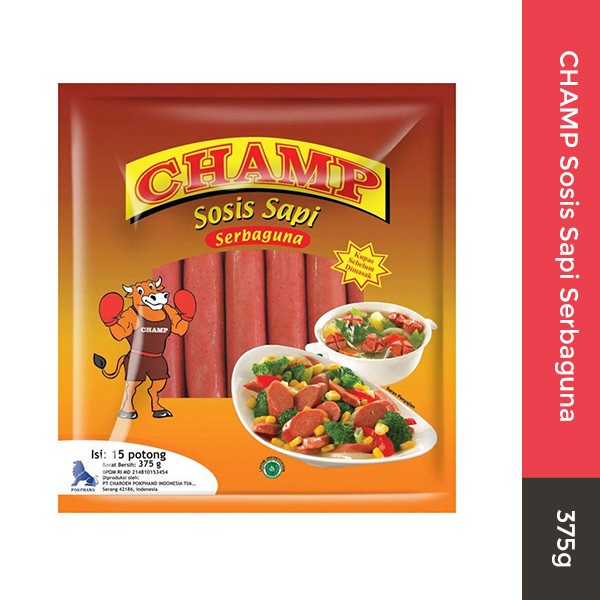 

CHAMP Sosis Sapi Serbaguna 375gr