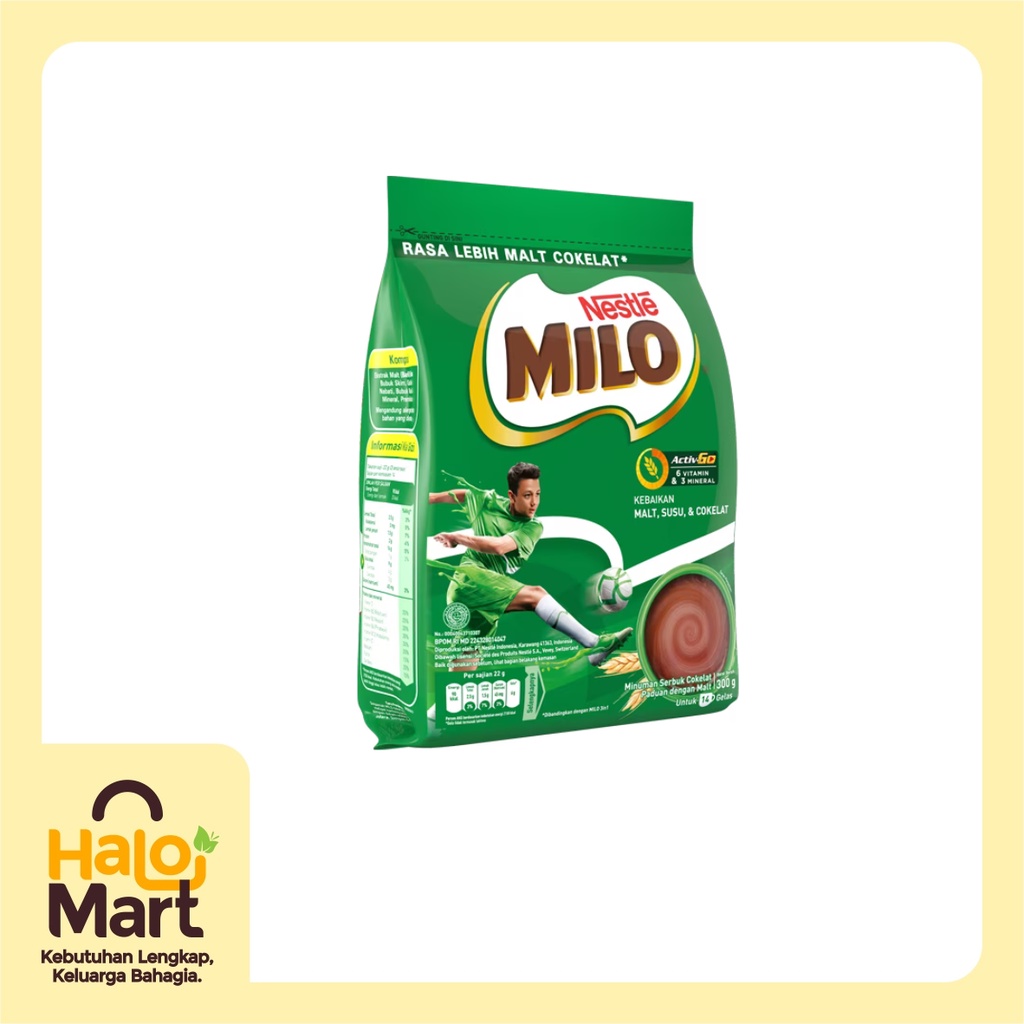 

Milo Nestle Active Go Minuman Coklat [300 g]