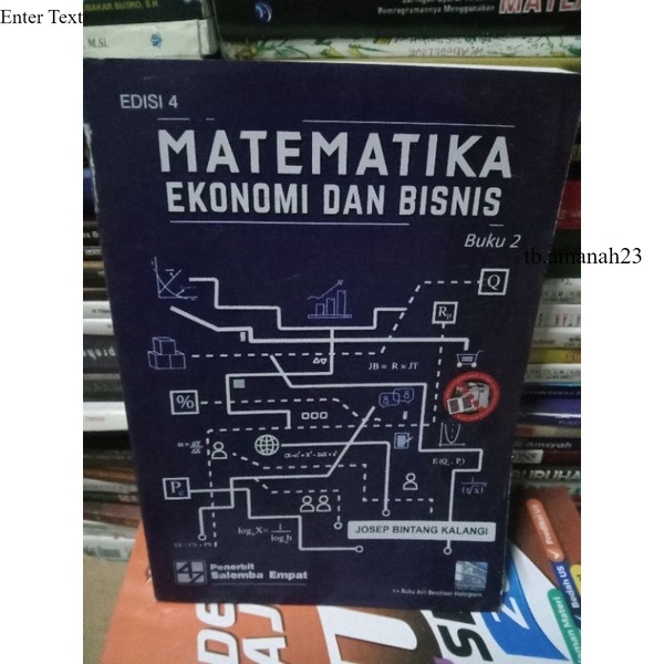 Buku MATEMATIKA Ekonomi dan Bisnis