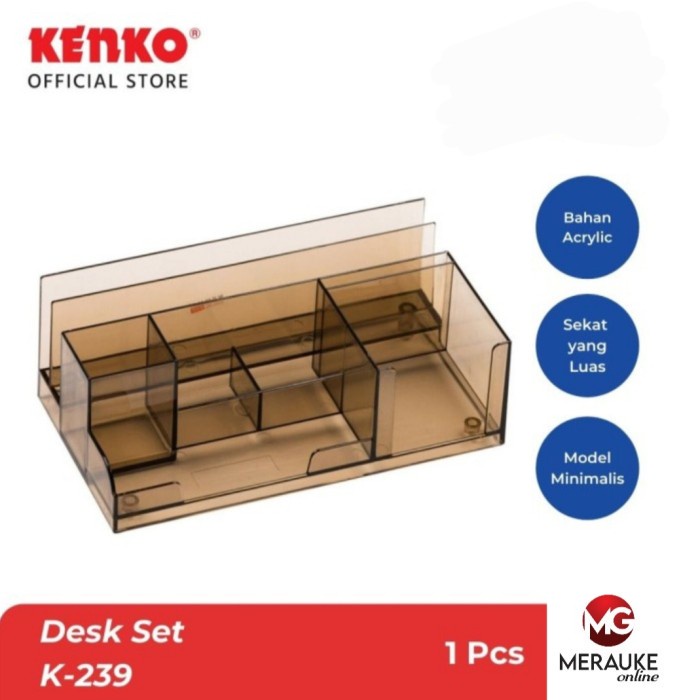 

KENKO Desk Set / Stationery Organizer / Tempat Alat Tulis K-239