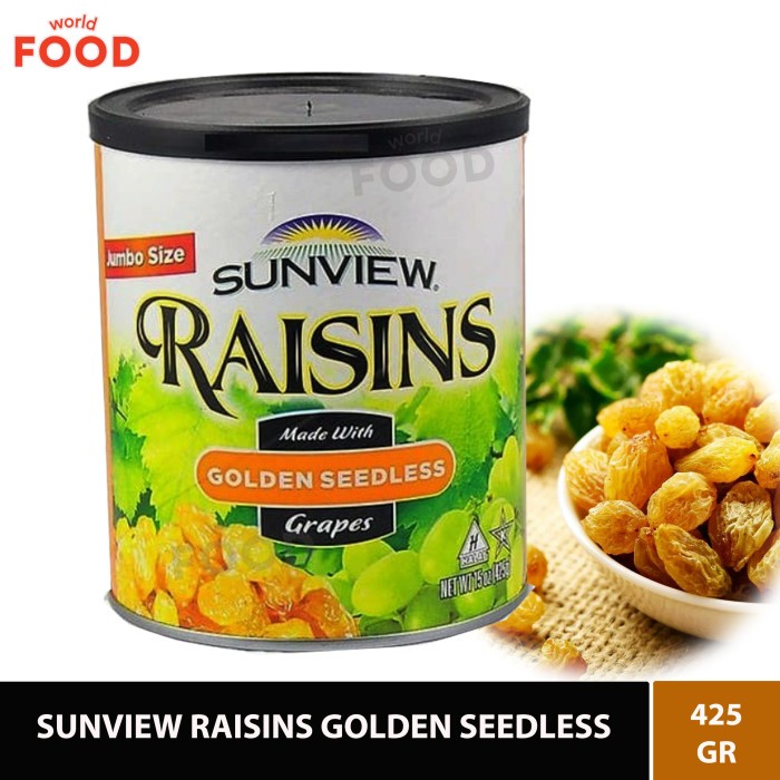 

Best Seller- SUNVIEW RAISIN GOLDEN SEEDLESS 15OZ