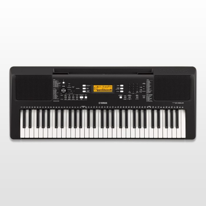 new✨ -Keyboard Yamaha PSR E363 / PSRE363 / PSR-E363 Penerus PSR E353