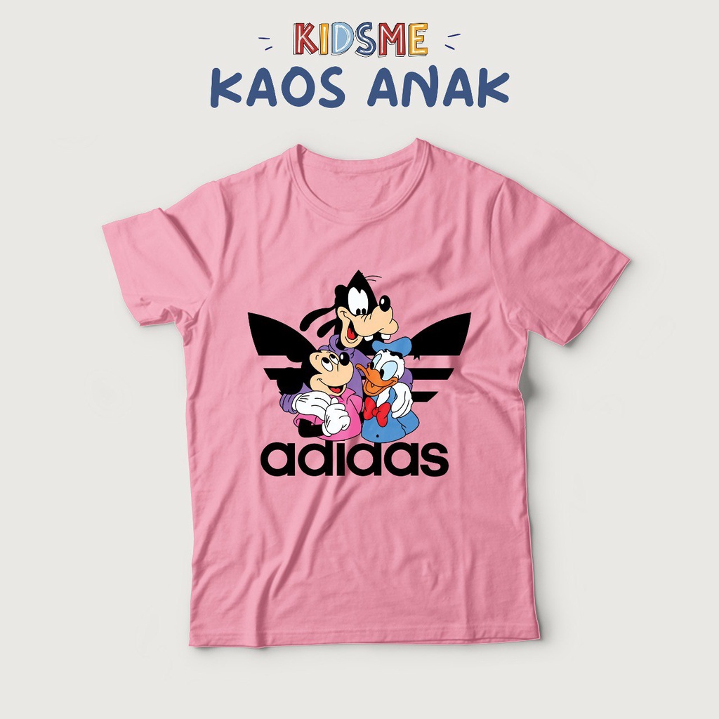 Kaos Anak T-shirt Anak Tema Cute Kartun Adidas 2 Original By Kidsme