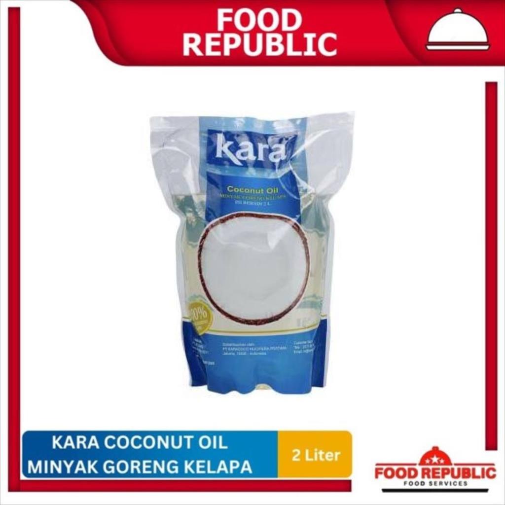 

KARA COCONUT COOKING OIL 2 LTR MINYAK GORENG KELAPA MURNI SEHAT HALAL