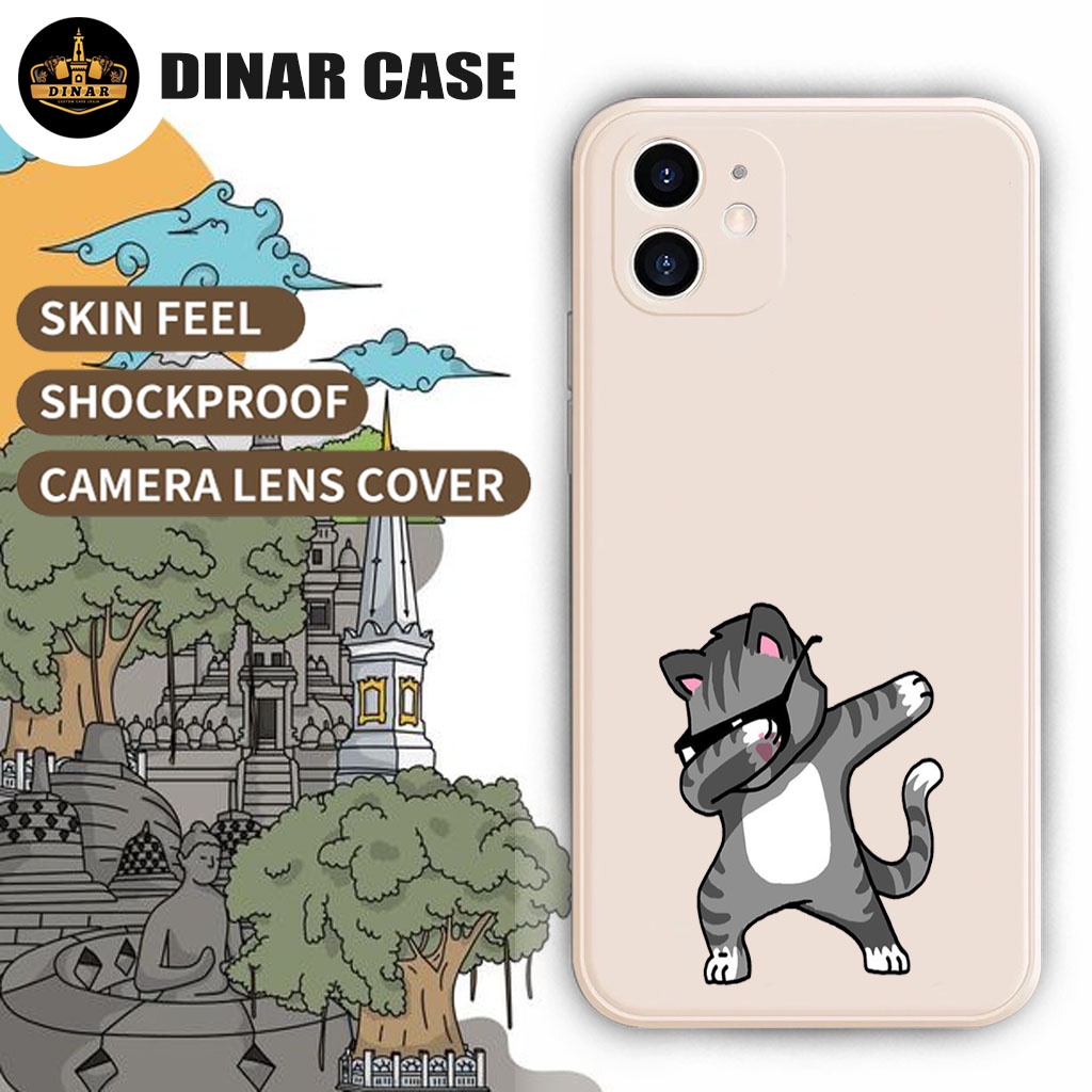 Softcase Realme 5 5 PRO C11 C15 C20 C21 C21Y C25 C31 C30 C35 C55 C33. Motif Gambar DN252 KUCING ABU 