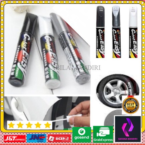 Color Easy Spidol Penghilang Lecet Cat Mobil BS1 Silver 112