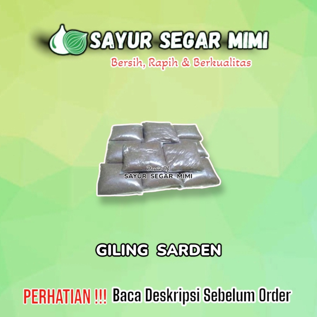 Ikan Giling Sarden - Sᴀʏᴜʀ Sᴇɢᴀʀ ♏ɪᴍɪ