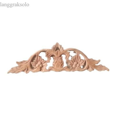 

Ornamen Ukiran Tempel Ornamen Kayu Ukir Mahkota Anggur 38,5cm x 11,5cm murah