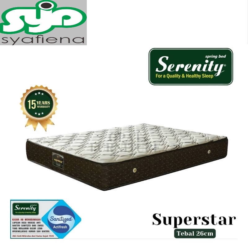 MURAH Springbed Elit Serenity Springbed Serenity Superstar No.2 Kasur Murah cirebon tegal pekalongan