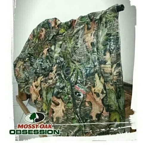 JARING CAMO KAIN SELIMUT MOTIF OBSESSION / JARING KAMUFLASE SEMBUNYI / JARING BERBURU CAMO CORAK IMP