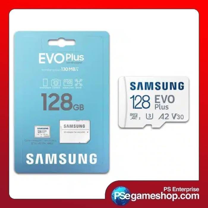 MicroSD Micro SD MicroSDXC Memory Card 128GB 128 gb EVO Plus Samsung