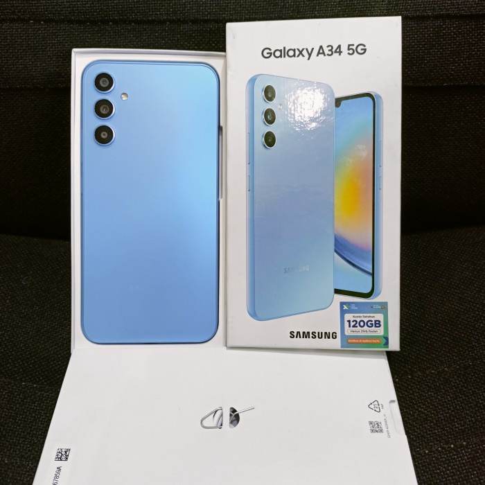 Samsung A34 5G Ram 8/128GB | Ram 8/256GB Bekas Original Flasher Store