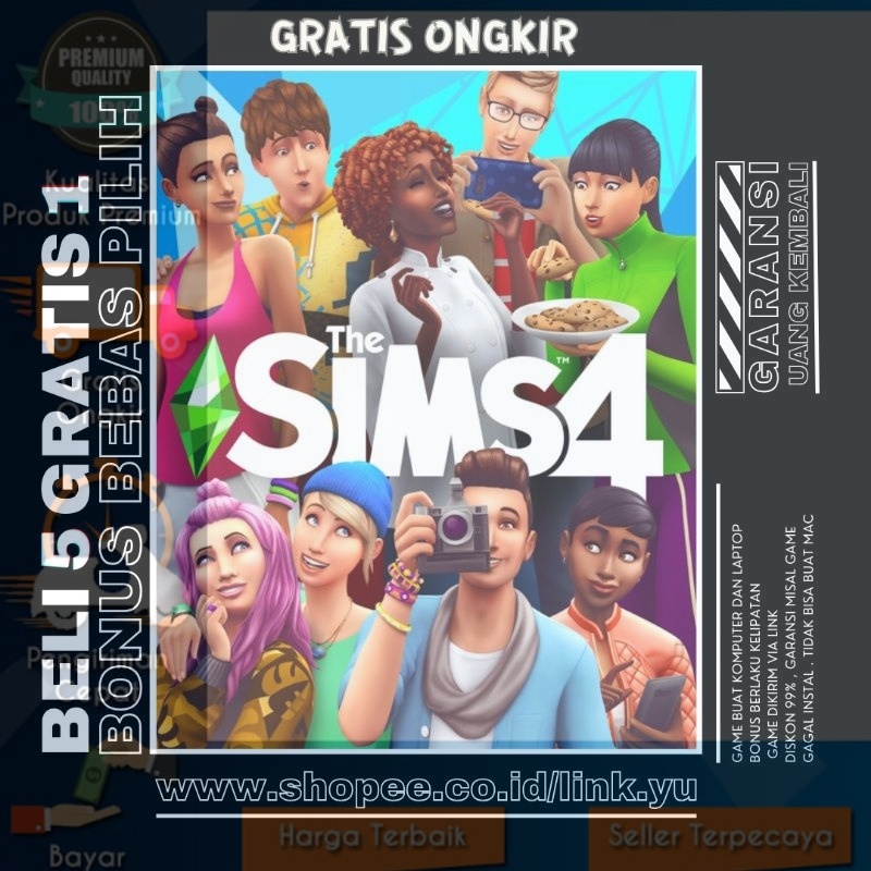 THE SIMS 4 ALL DLC FULL PACK GAMES  - GAME LAPTOP - LINK DOWNLOAD