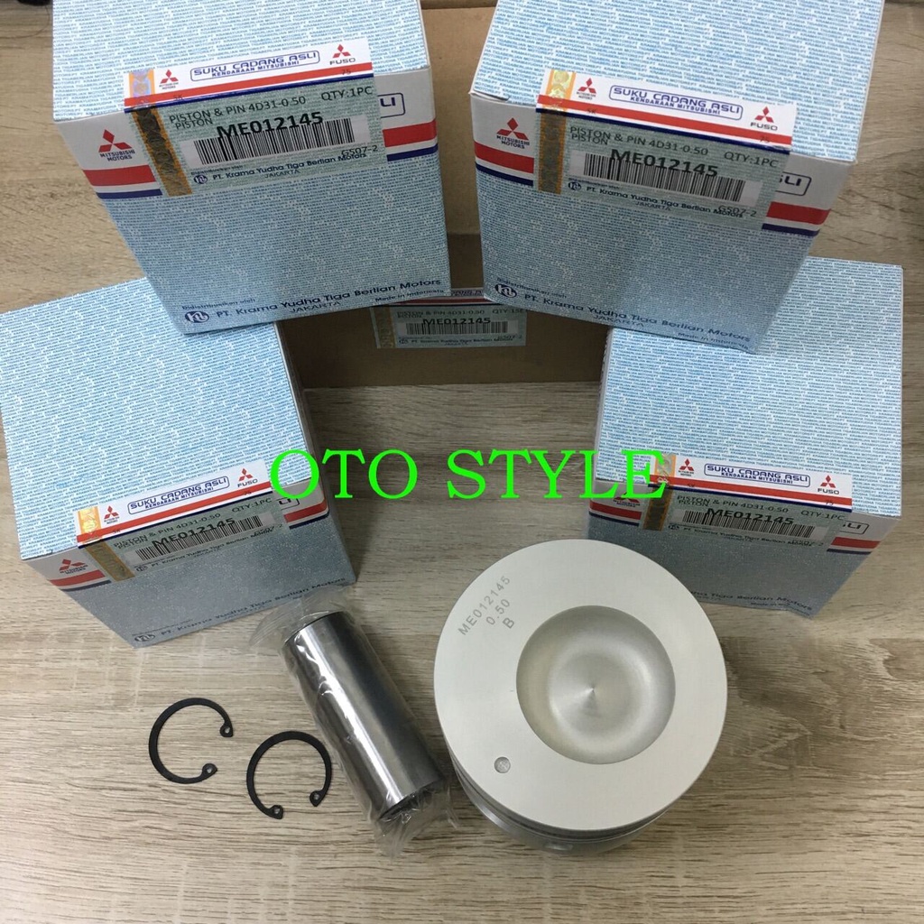 PISTON ASSY SEHER DAN PIN STANDAR STD MITSUBISHI PS100 PS 100 PISTON PS 100