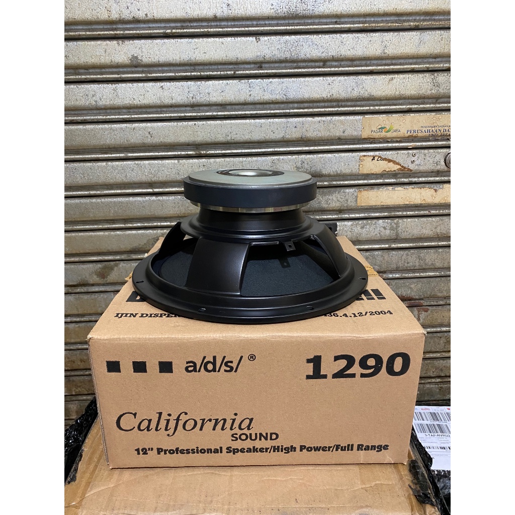 Speaker ADS 12inch california 1290 full range magnet besar