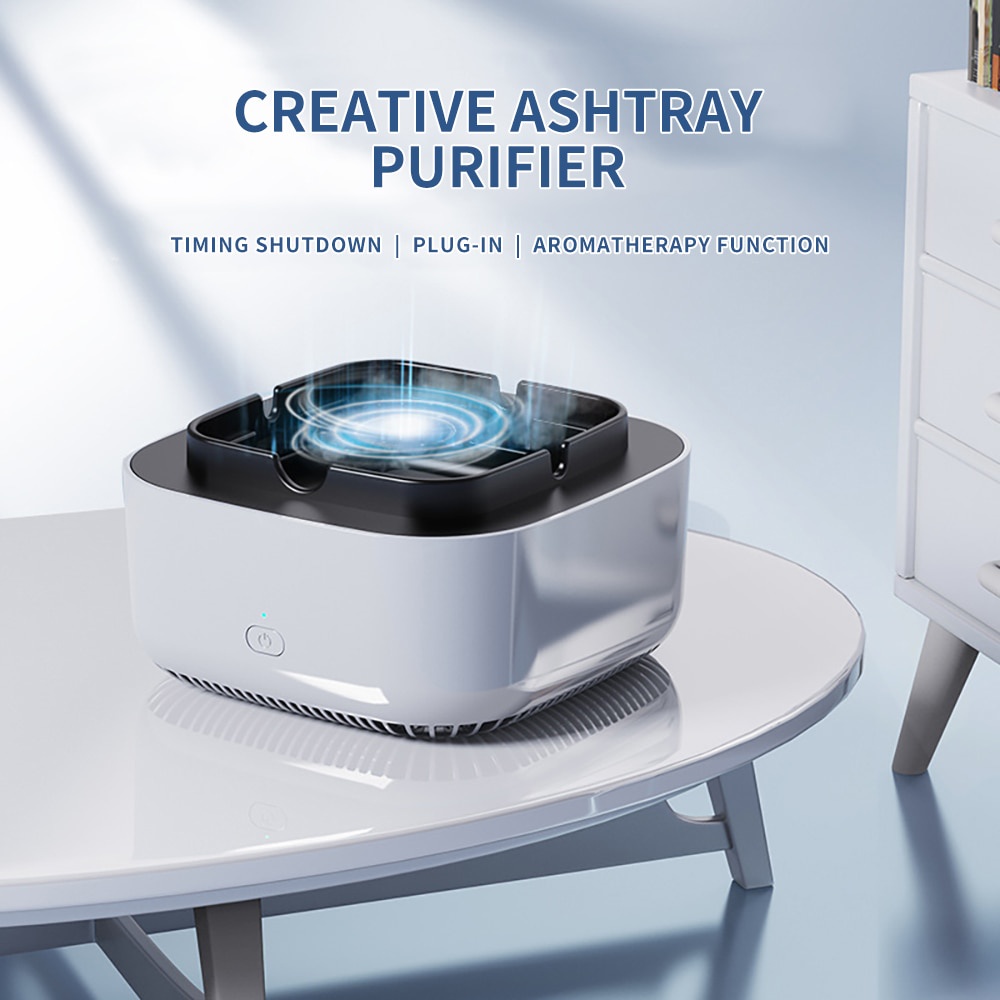 Asbak Multifungsi Serbaguna Penghisap Asap Bau Rokok Air Purifier Ruangan Smoking Area Filter Cigare