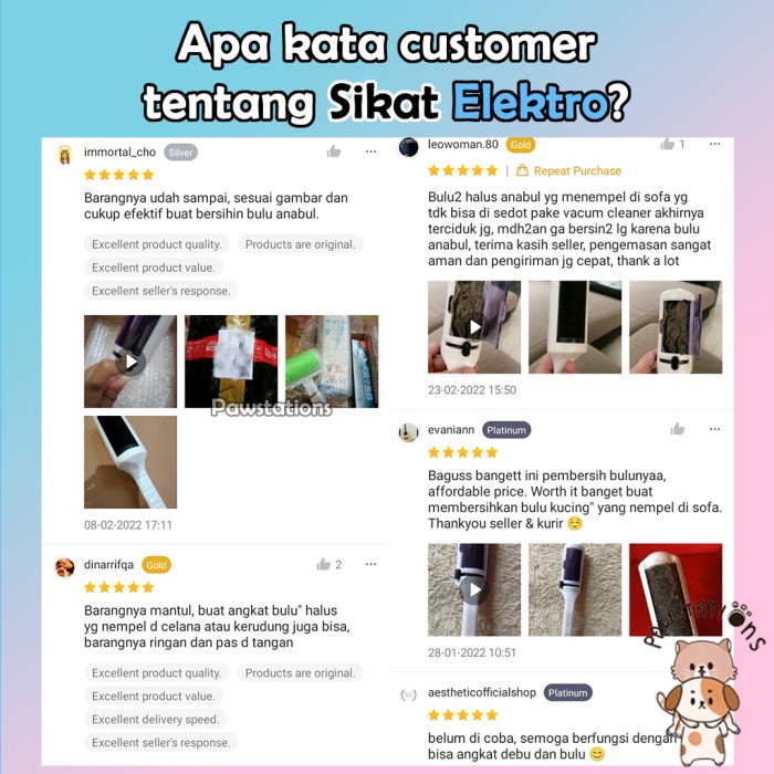 Sikat Elektrostatik Sikat Pembersih Bulu Kucing Pembersih Bulu Anjing