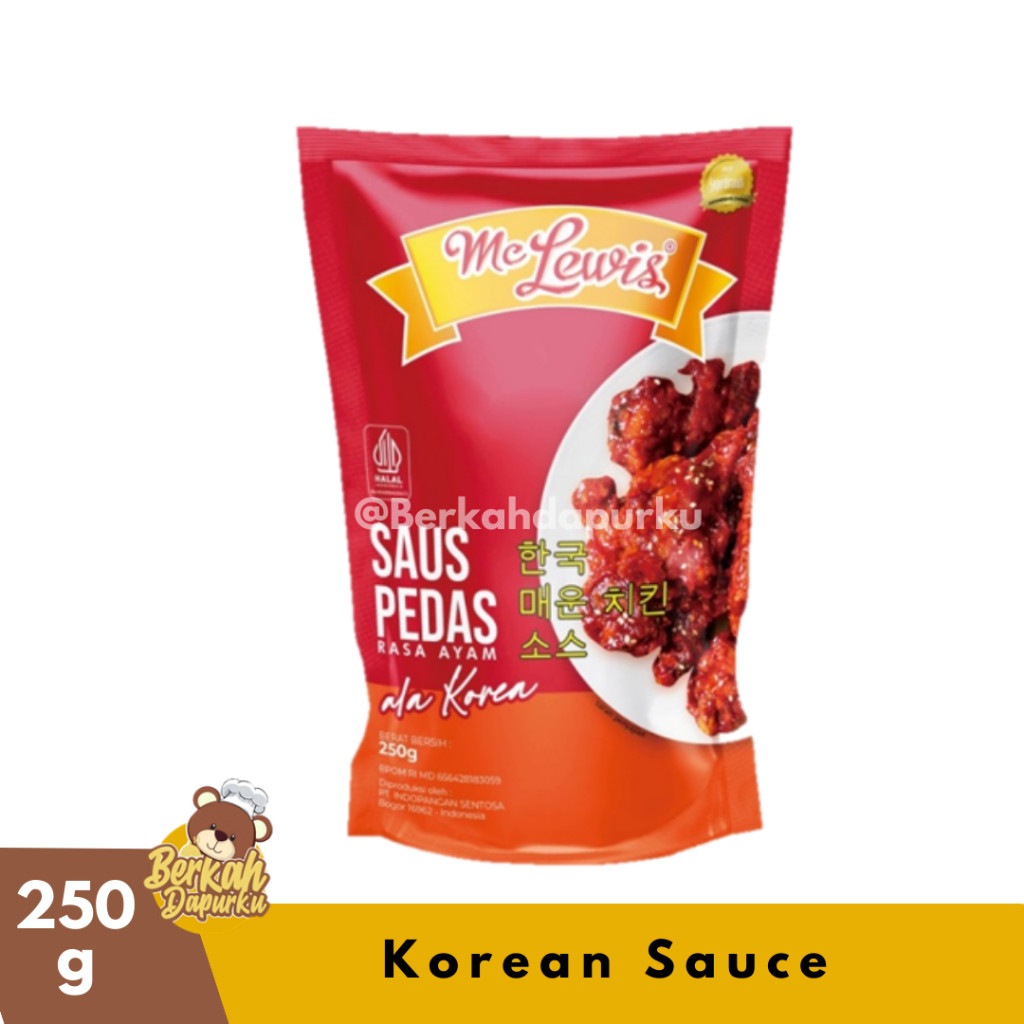 

Mc Lewis Korean Sauce 250g Saus Pedas