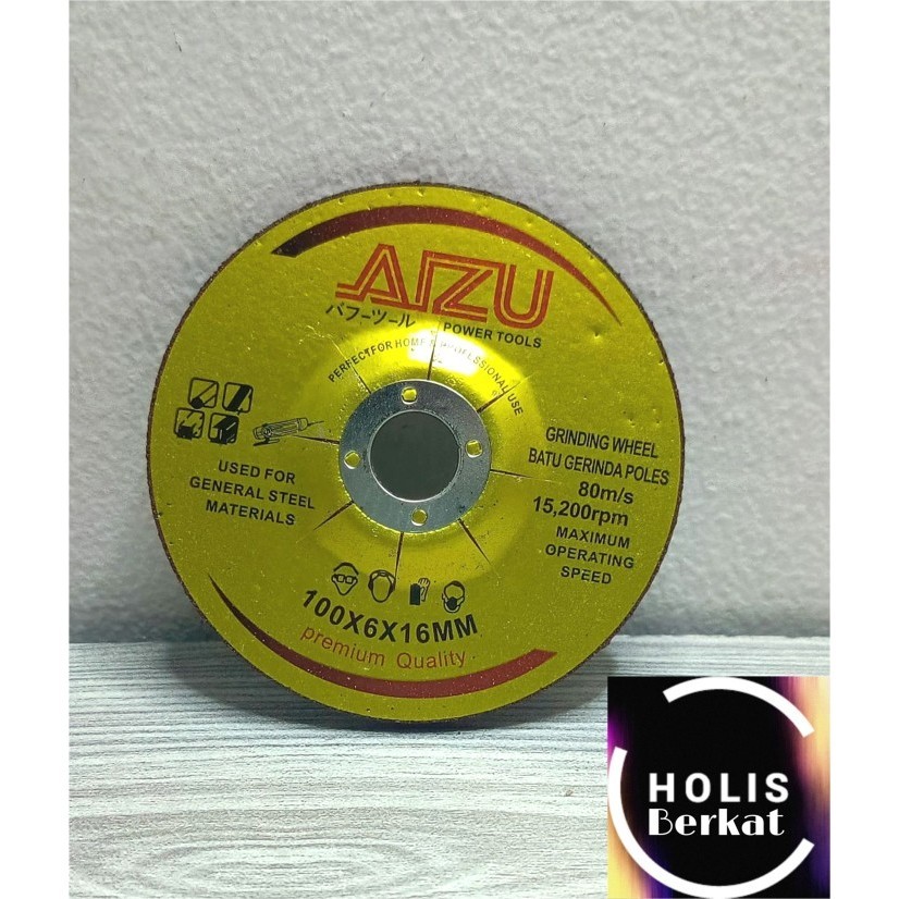 Batu Poles Gurinda Tebal 4 inch / Batu Poles Gerinda Potong