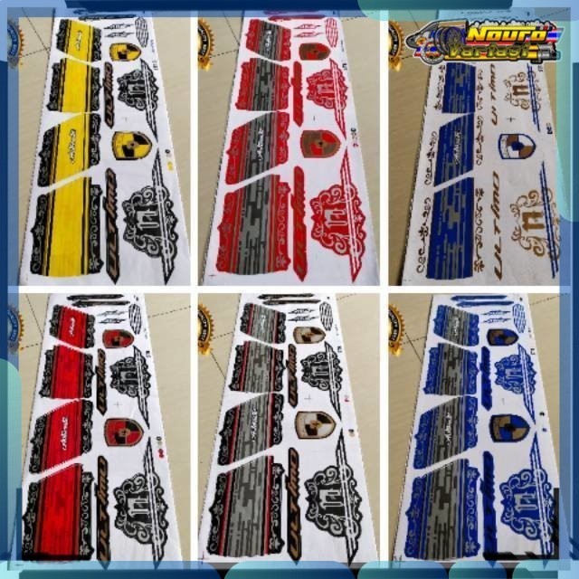 Stiker striping  yamaha mio soul mio lama  ULTIMO Thailand thailook mothai bagus