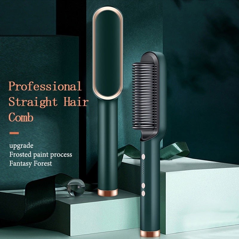 Catok Sisir Pelurus Rambut 2in1 Lurus dan Keriting - Catok2in1
