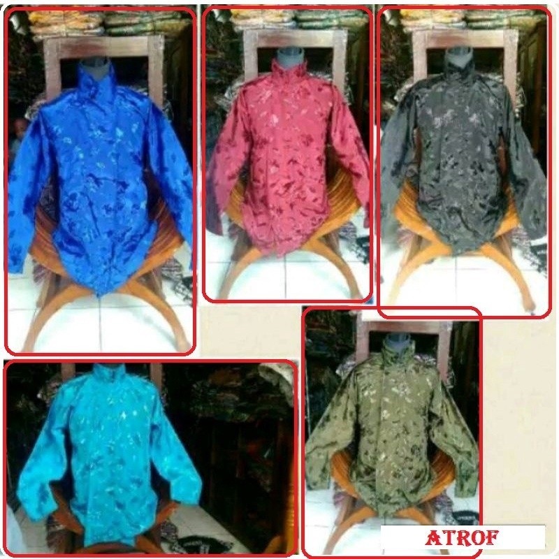 SURJAN KEMBANG BATU - Baju Adat Surjan Kembang Batu Dewasa - aksesoris