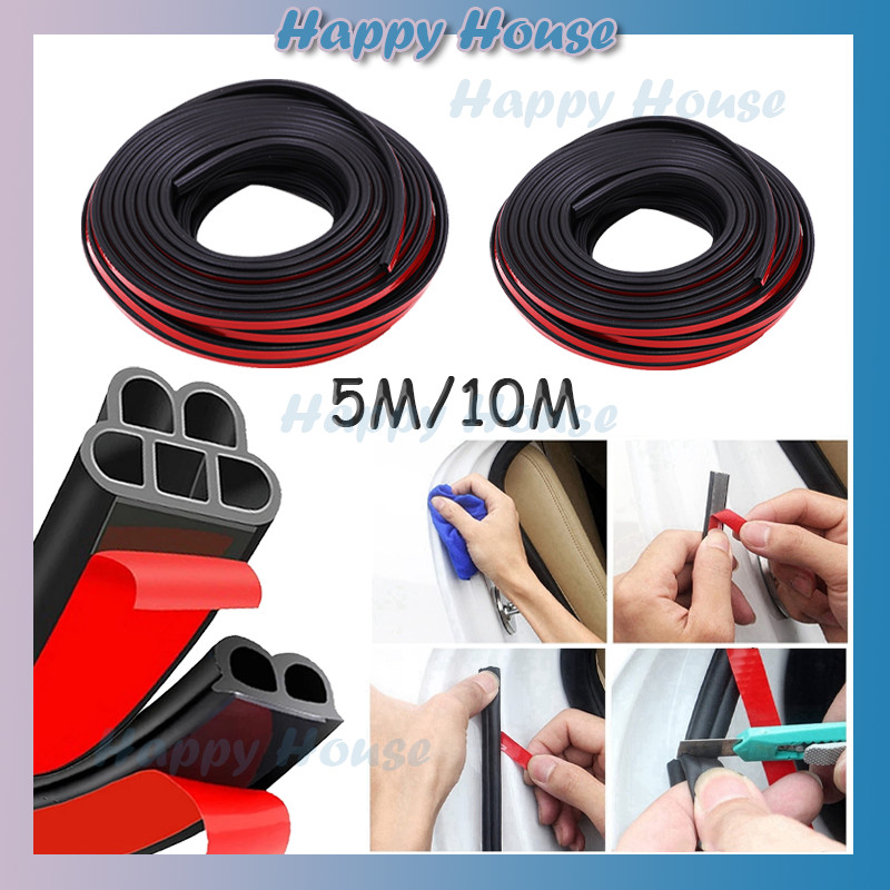 Karet Peredam Pintu Mobil / List Peredam Suara Pintu Mobil Universal Car Door Seal Strip