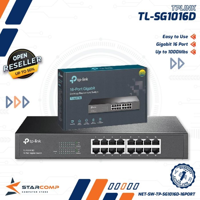 TP-Link 16 port Gigabit SG 1016D Switch Hub 16port TP-Link TL-SG1016D