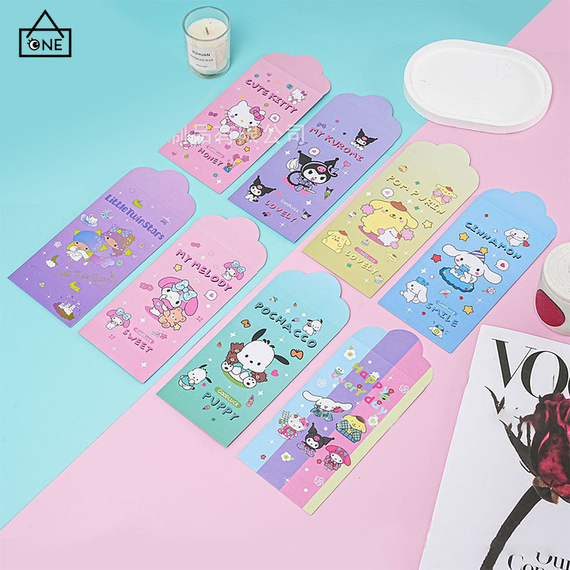 

COD❤️Tas Amplop Merah Sanrio Tas Amplop Merah Kreatif Lucu Amplop Merah Kartun -A.one