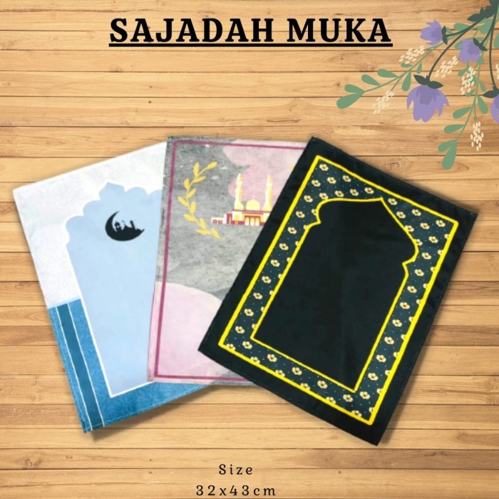 GROSIR Sajadah Sujud/Sajadah Mini/ sajadah muka / sajadah kecil/Travel - Tanpa Pouch /New Update 202